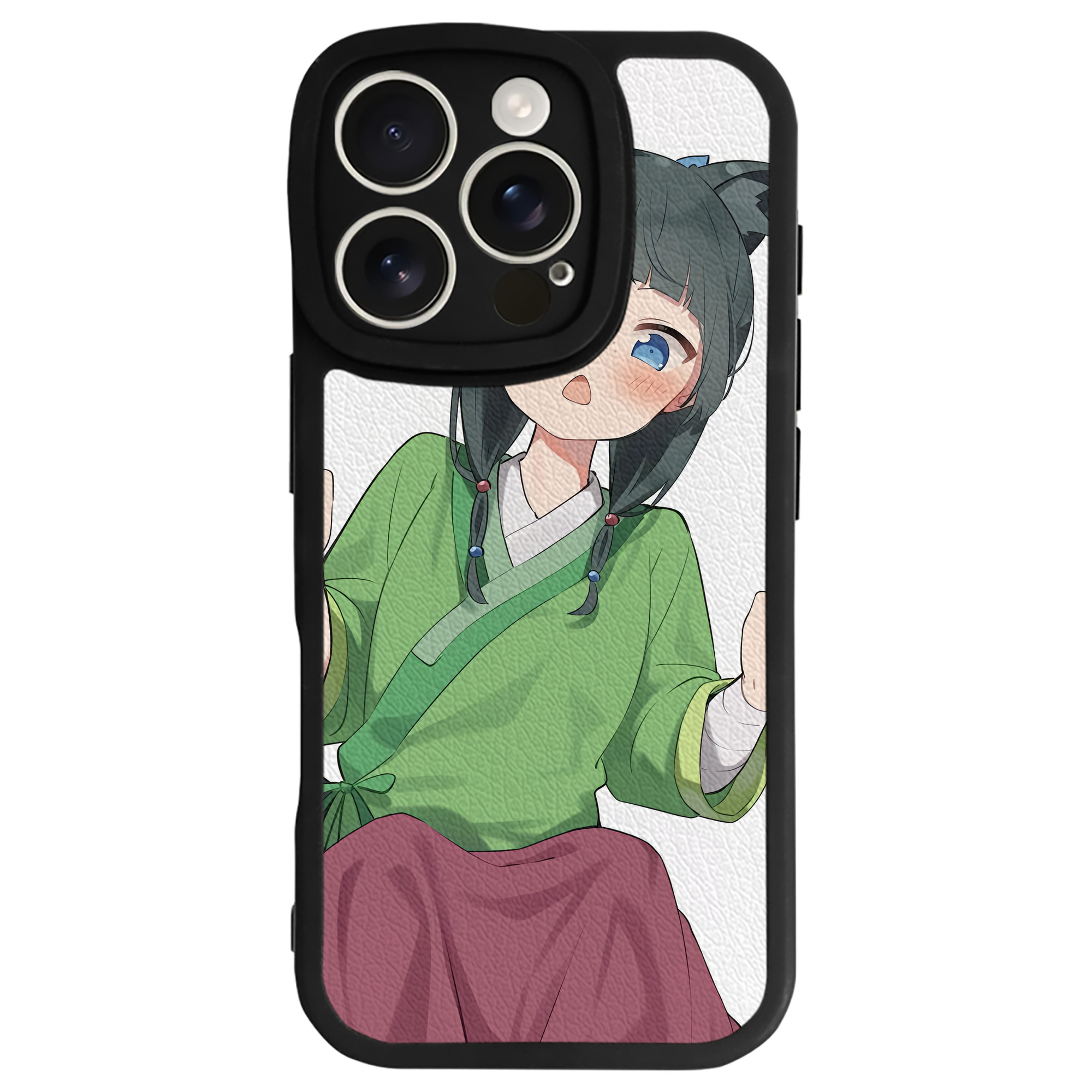 薬屋のひとりごと The Apothecary Diaries 【iPhone 16シリーズ対応】シリコンスマホケース（レザー調） 材質：シリコン